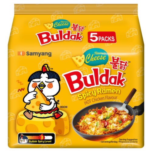 Buldak Hot Chicken Flavour Ramen 700g (140g x 5)