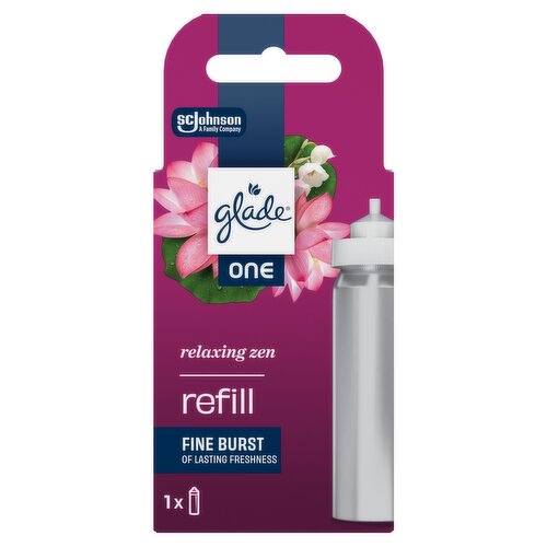 Glade ONE Universal Capsule Refill Pack, Relaxing Zen, 1x13ml
