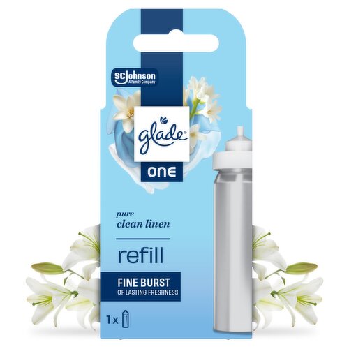 Glade ONE Universal Capsule Refill Pack, Pure Clean Linen, 1x13ml
