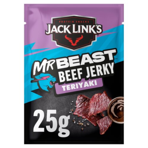Jack Link's Mr Beast Beef Jerky Teriyaki 25g
