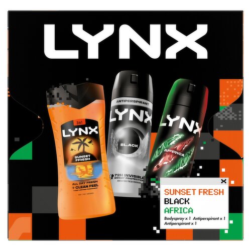 LYNX All Stars Trio Gift Set 3 piece