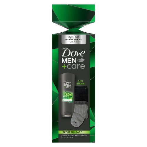 Dove Men+Care Refresh+Care Body Wash & Socks Gift Set 1 piece