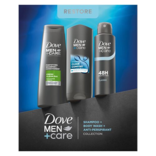 DOVE Dove Men+Care Restore Trio Gift Set 3 piece