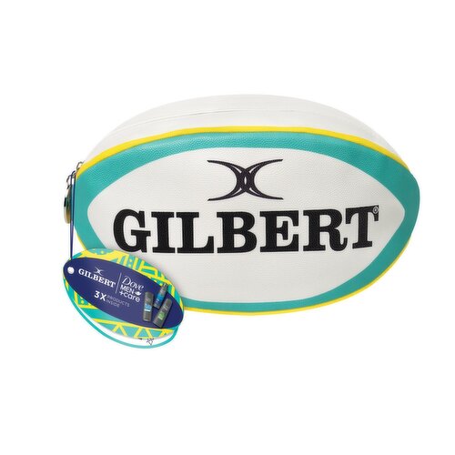Dove Men+Care x Gilbert Rugby Ball Edition Washbag Gift Set 3 piece