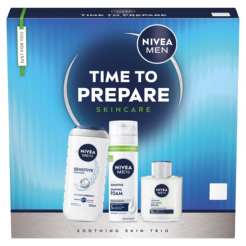 Nivea Men Time to Prepare Skincare Soothing Skin Trio