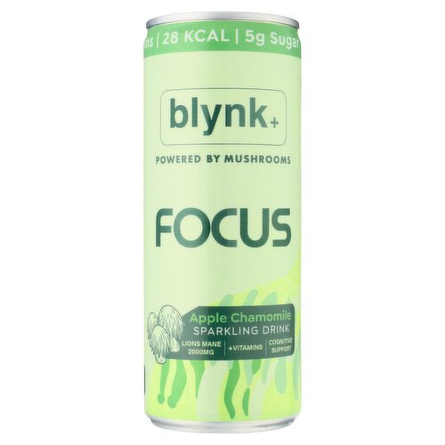 Blynk+ Focus Apple Chamomile Sparkling Drink 250ml