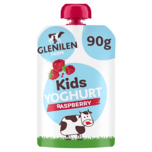 Glenilen Farm Raspberry Kids Yoghurt 90g
