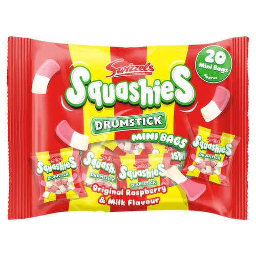 Swizzels Squashies Original Sweets Multipack Mini Bags 20 pack