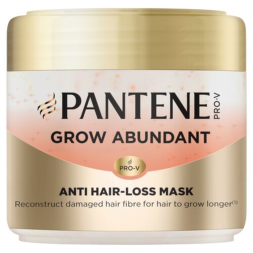 Pantene Grow Abundant Anti-Hair Loss Mask 300ml for Damaged Hair