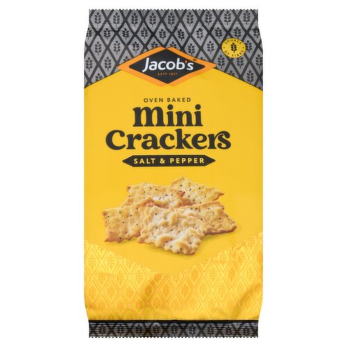 Jacob's Mini Crackers Salt & Pepper 100g