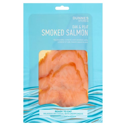 Dunnes Stores Oak & Peat Smoked Salmon 100g