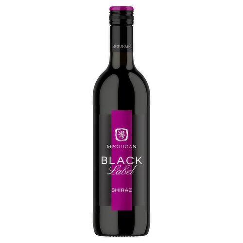 McGuigan Black Label Shiraz Australian Red Wine 75cl