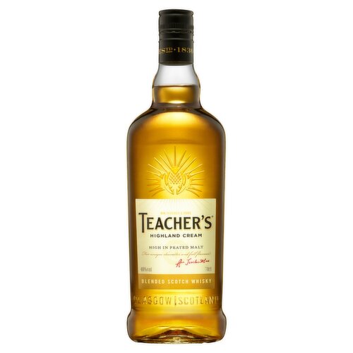 Teacher's Highland Cream Blended Scotch Whisky 70cl