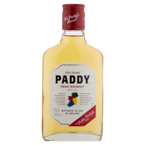 Paddy Irish Whiskey 200ml