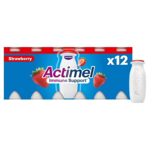 Actimel Strawberry 12 x 100g (1.2kg)