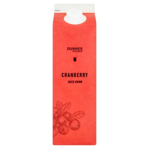 Dunnes Stores Cranberry Juice Drink 1L