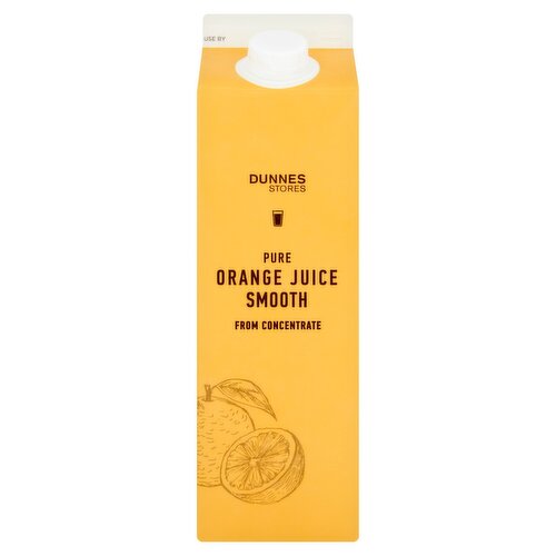 Dunnes Stores Smooth Pure Orange Juice 1L