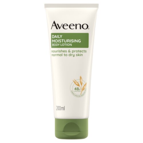 Aveeno Daily Moisturising Body Lotion Moisturiser Sensitive Skin 200ml