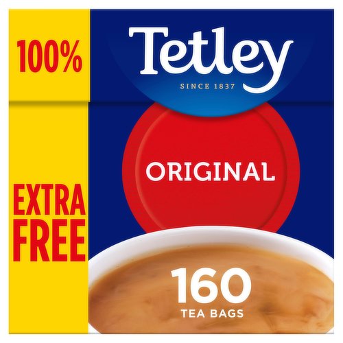 Tetley 160 Original Tea Bags 500g