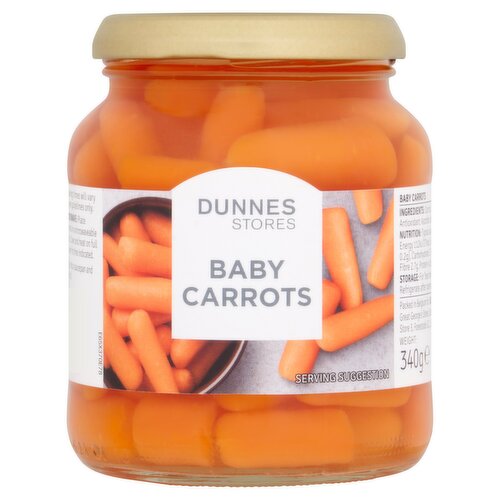 Dunnes Stores Baby Carrots 340g