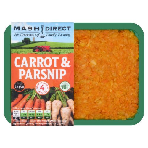 Mash Direct Carrot & Parsnip 400g