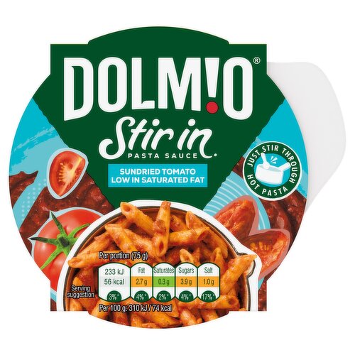 Dolmio Sundried Tomato Low Fat Stir in Pasta Sauce 150g