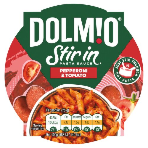Dolmio Stir In Pepperoni and Tomato Pasta Sauce 150g