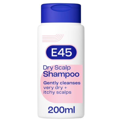 E45 Dry Scalp Shampoo for Dry & Itchy Scalps 200ml