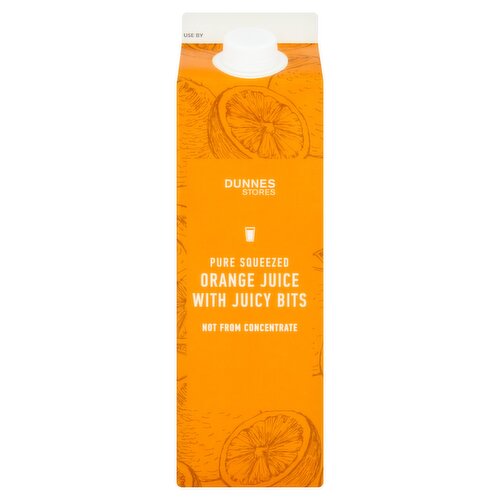 Dunnes Stores Orange Juice with Juicy Bits 1L