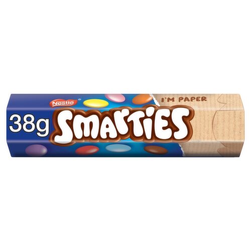 Smarties Milk Chocolate Tube 38g