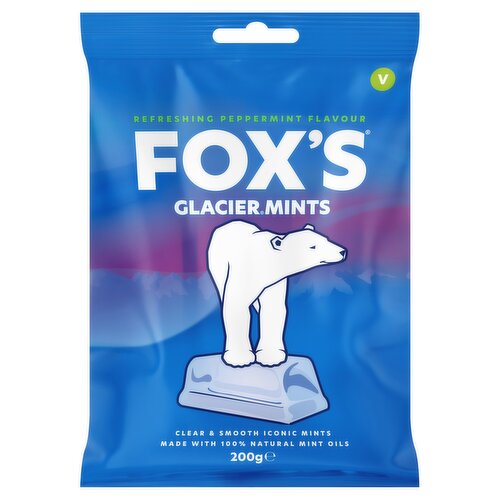 Fox's Refreshing Peppermint Flavour Glacier Mints 200g