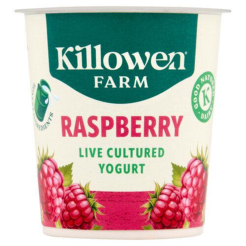 Killowen Farm Raspberry Live Cultured Yogurt 135g