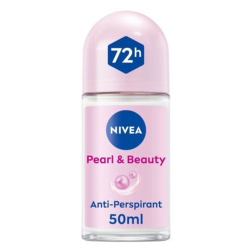 NIVEA 72h Pearl & Beauty Anti-Perspirant Roll-on 50ml