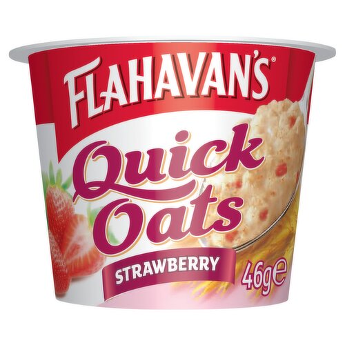 Flahavan's Quick Oats Strawberry 46g