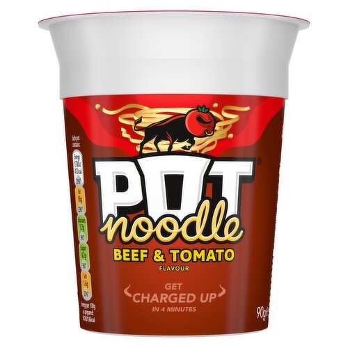 Pot Noodle Beef & Tomato Instant Noodles 90 g