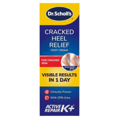 Dr. Scholl's Cracked Heel Relief Foot Cream 60ml