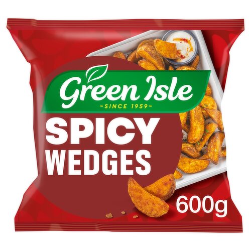 Green Isle Spicy Wedges 600g