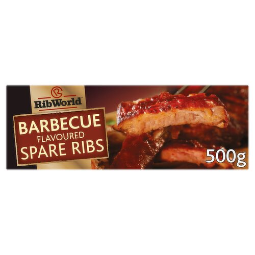 RibWorld Barbecue Flavoured Spare Ribs 500g