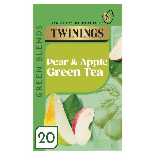 Twinings Apple & Pear Green Tea 20 Tea Bags 40g