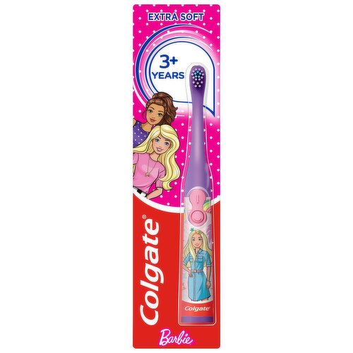 Colgate 360 Sonic Kids’ Barbie Battery Powered Toothbrush 3+ Years