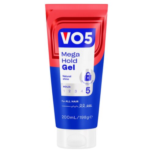 VO5 Mega Hold Gel 200ml