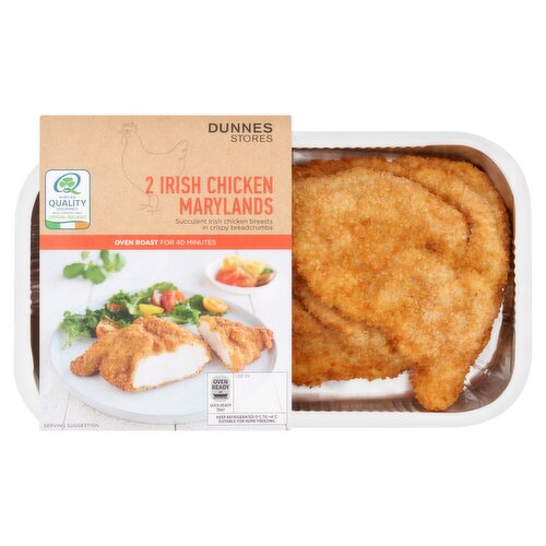 Dunnes Stores 2 Irish Chicken Marylands 350g