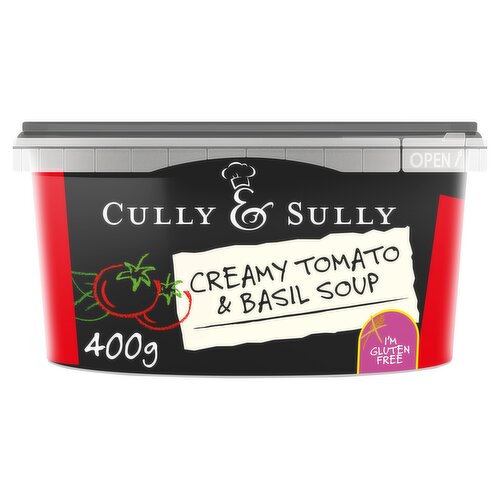 Cully & Sully A Velvet Creamy Tomato & Basil Soup 400g