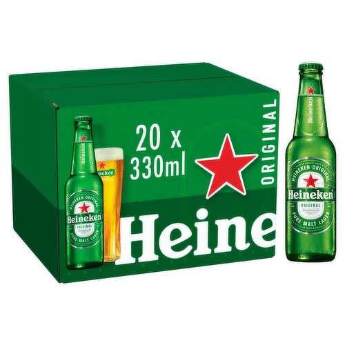 Heineken Premium Lager beer 20 x 330 ml bottle
