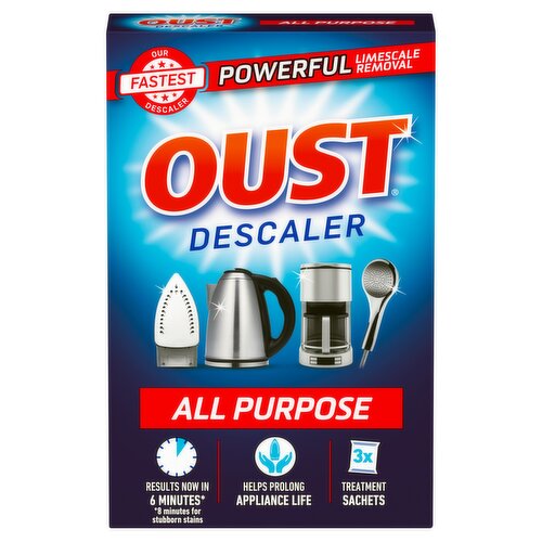 Oust All Purpose Descaler 3 x 25ml Sachets