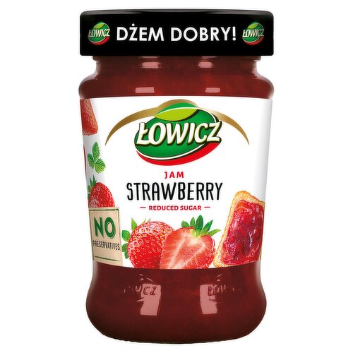 Łowicz Jam Strawberry 280g