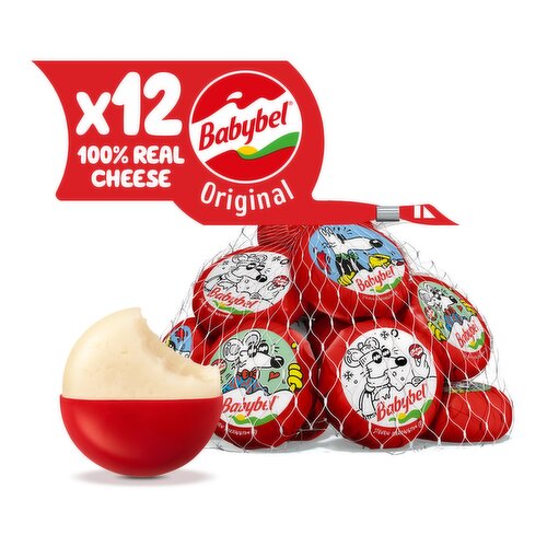 Mini Babybel Original Cheese Snacks 12 x 20g