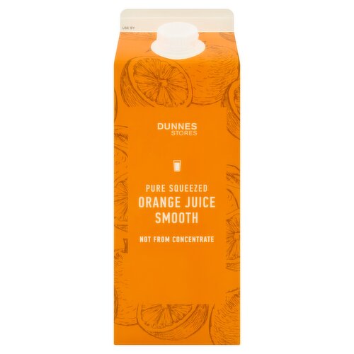 Dunnes Stores Pure Squeezed Orange Juice Smooth Not From Concentrate 1.75L