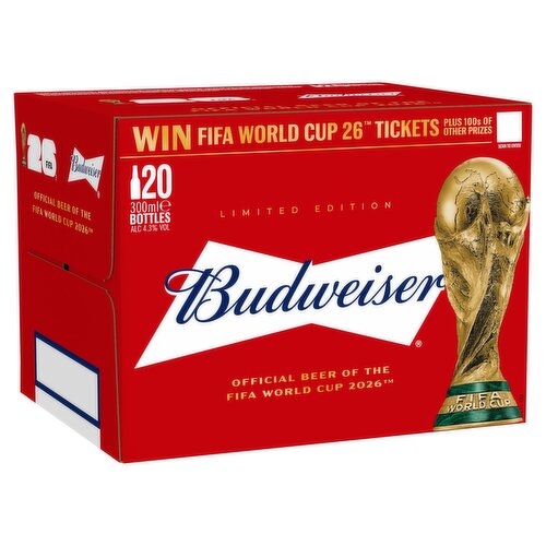 Budweiser Limited Edition 20 x 300ml