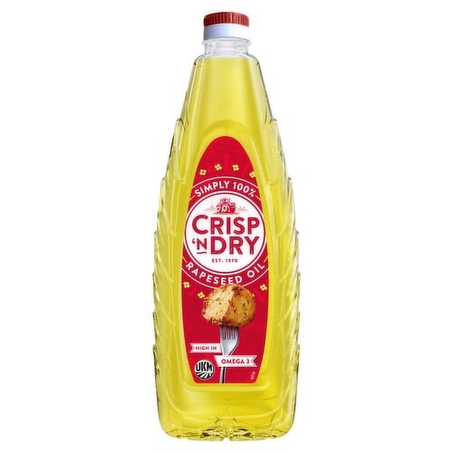 Crisp 'N Dry Vegetable Oil 100% Rapeseed 1L